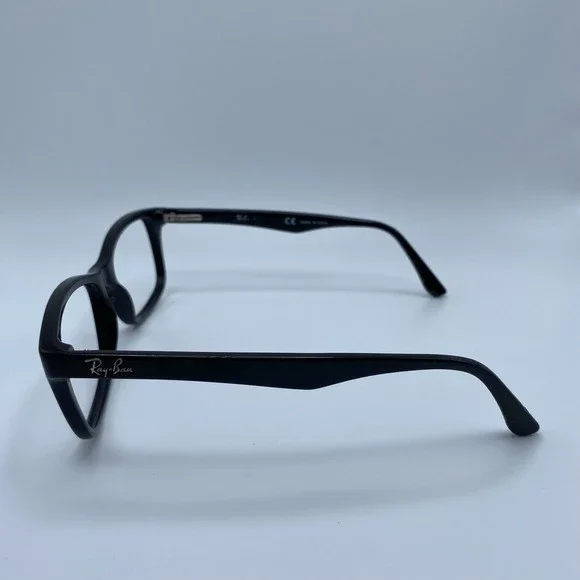 Ray-Ban RB 5228 53mm Acetate Full Rim Eyeglasses - Black - Picture 10 of 11